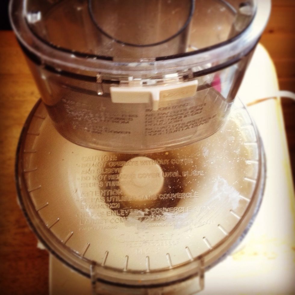 Combine eggs, cream cheese, sugar, vanilla, & Lemon juice