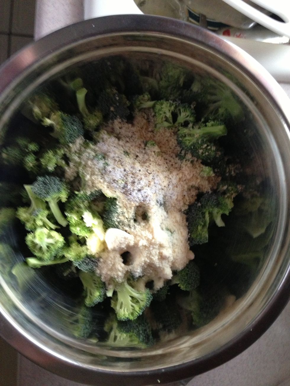 Combine everything and toss to evenly coat