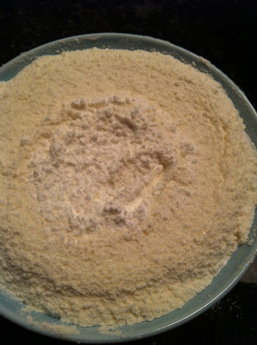 Combine flour, baking soda and salt into a bowl