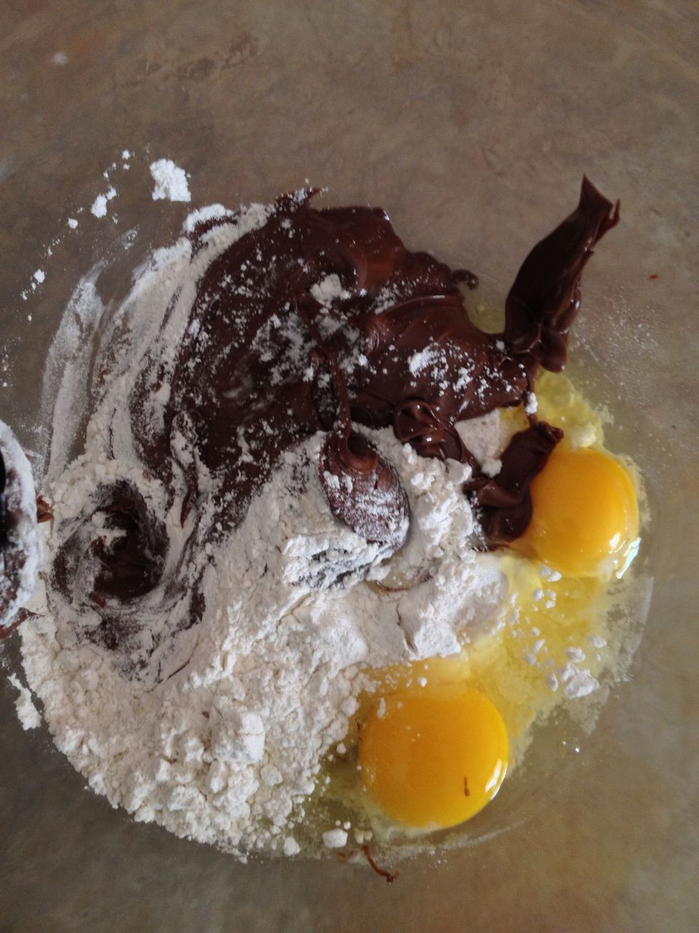 Combine ingredients and mix until...