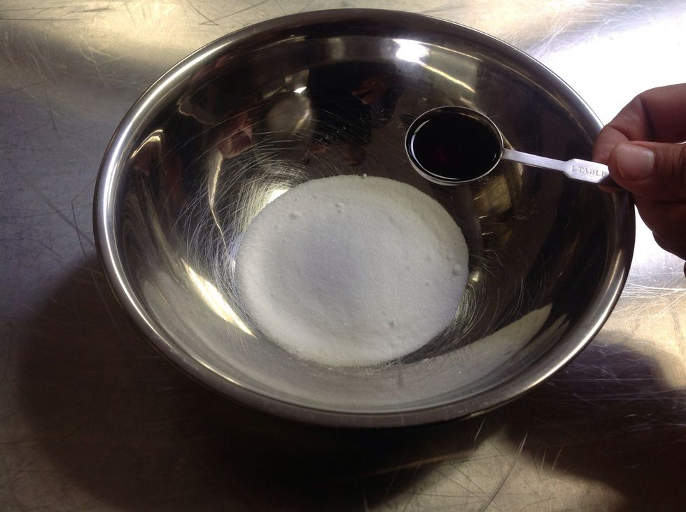 Combine sugar, vanilla, orange liqueur