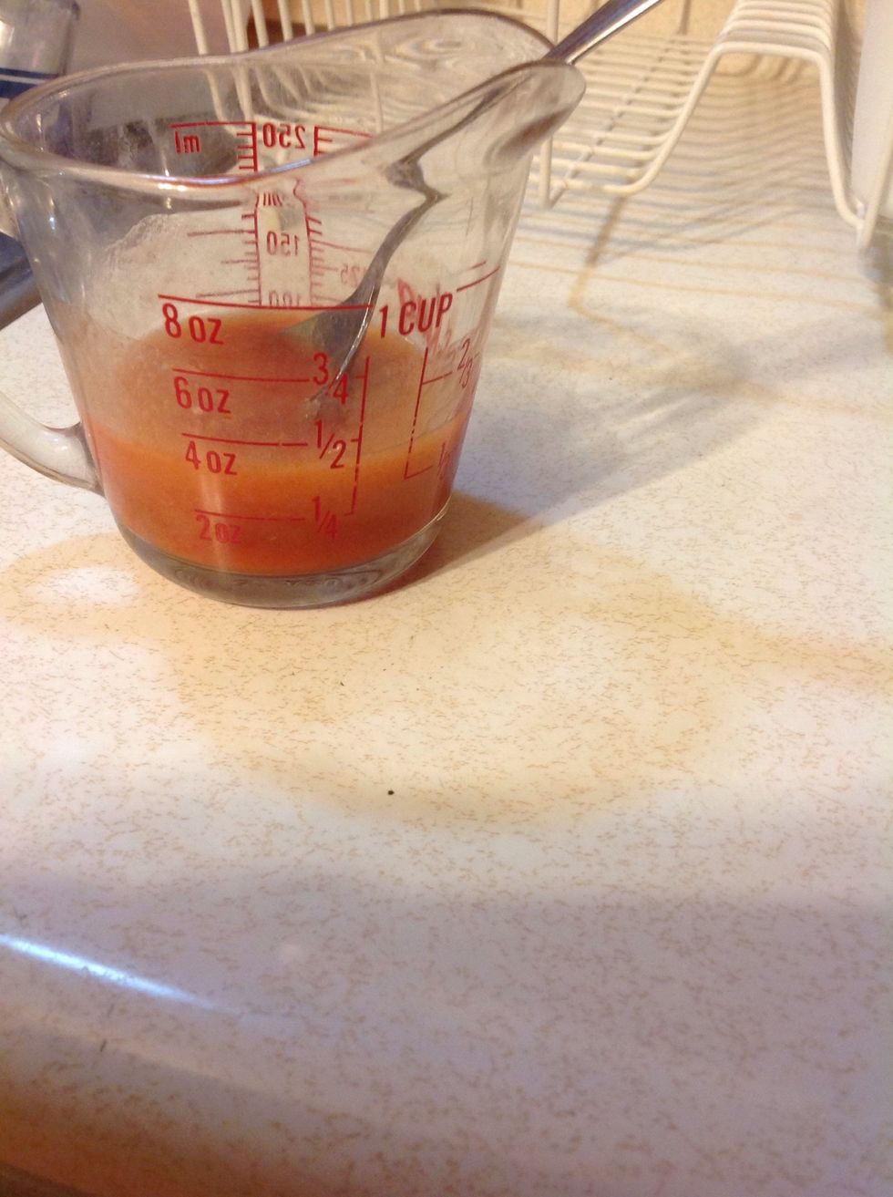 Combine the butter and hot sauce