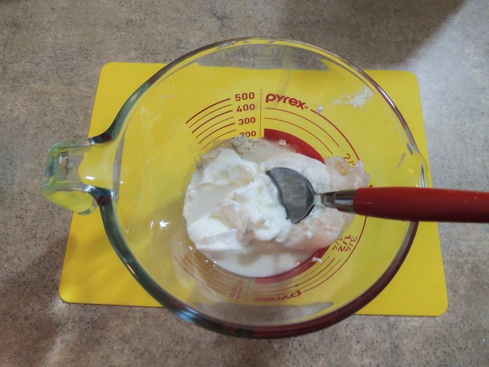 Combine with oat flour, coconut flour and whey