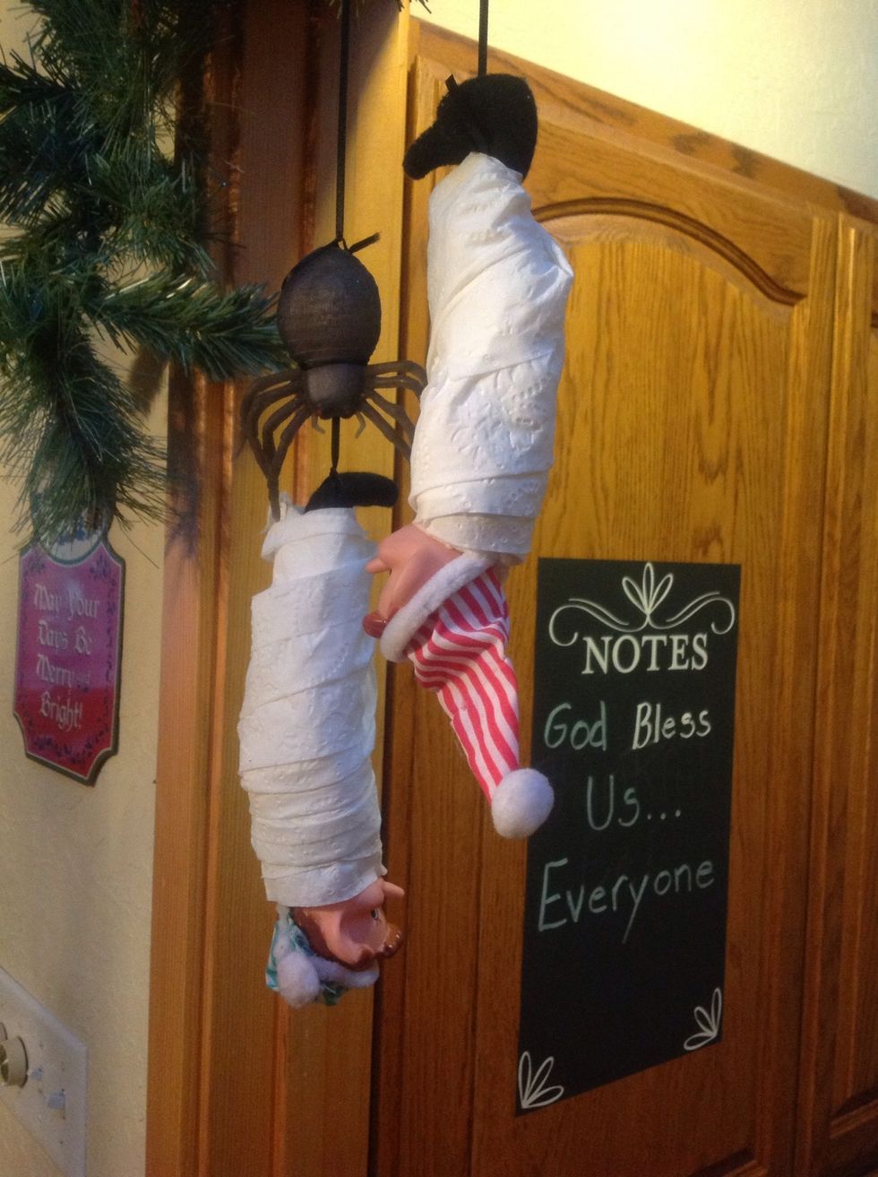 "Come into my parlor said the spider to the fly!".....