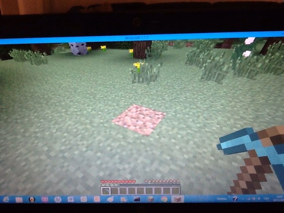 Comen\u00e7a a cavar on vulguis amb el pic