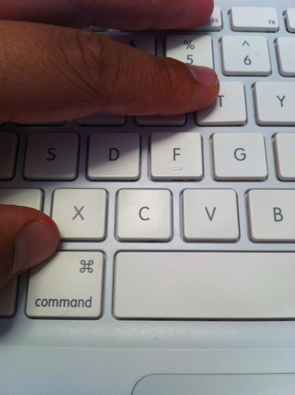 Command + T (New Tab in Web Browser)