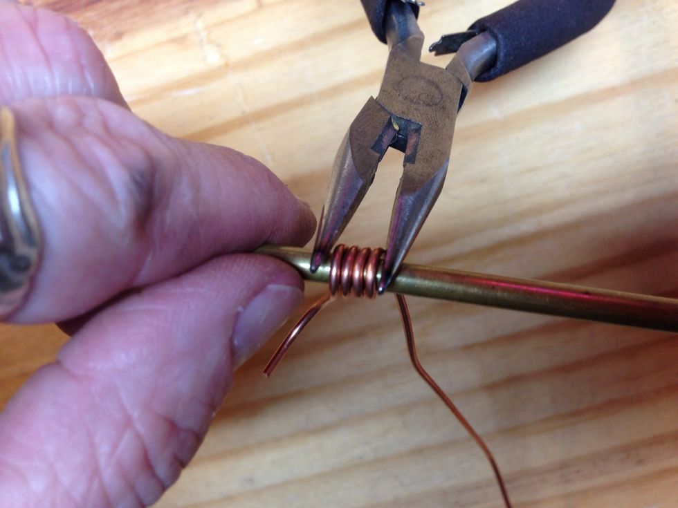 Compact the links to keep them uniform.