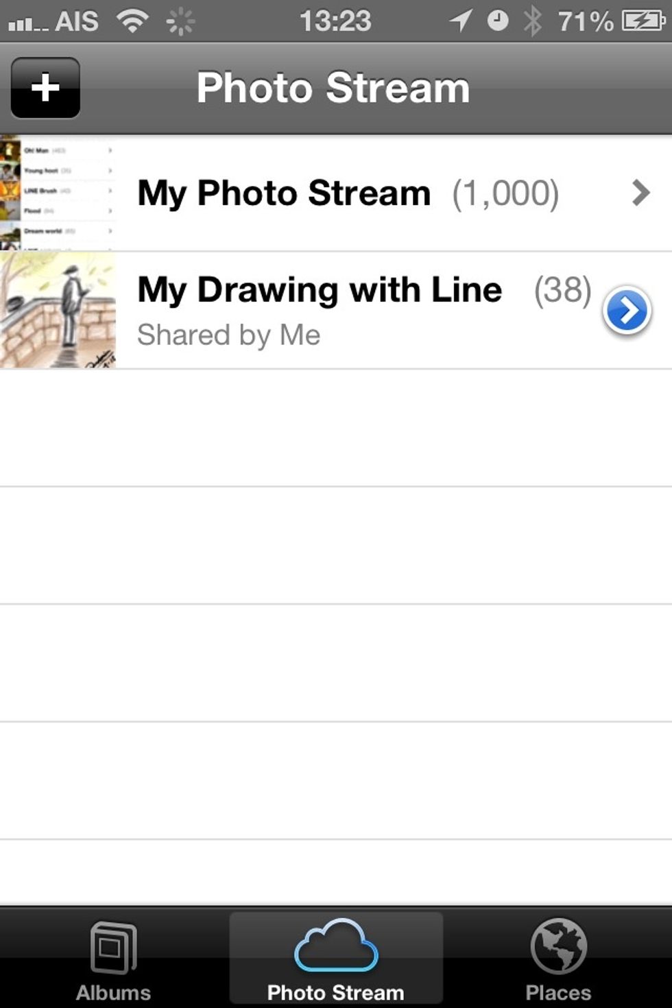 Complete. (If you want to edit. Tap blue arrow)