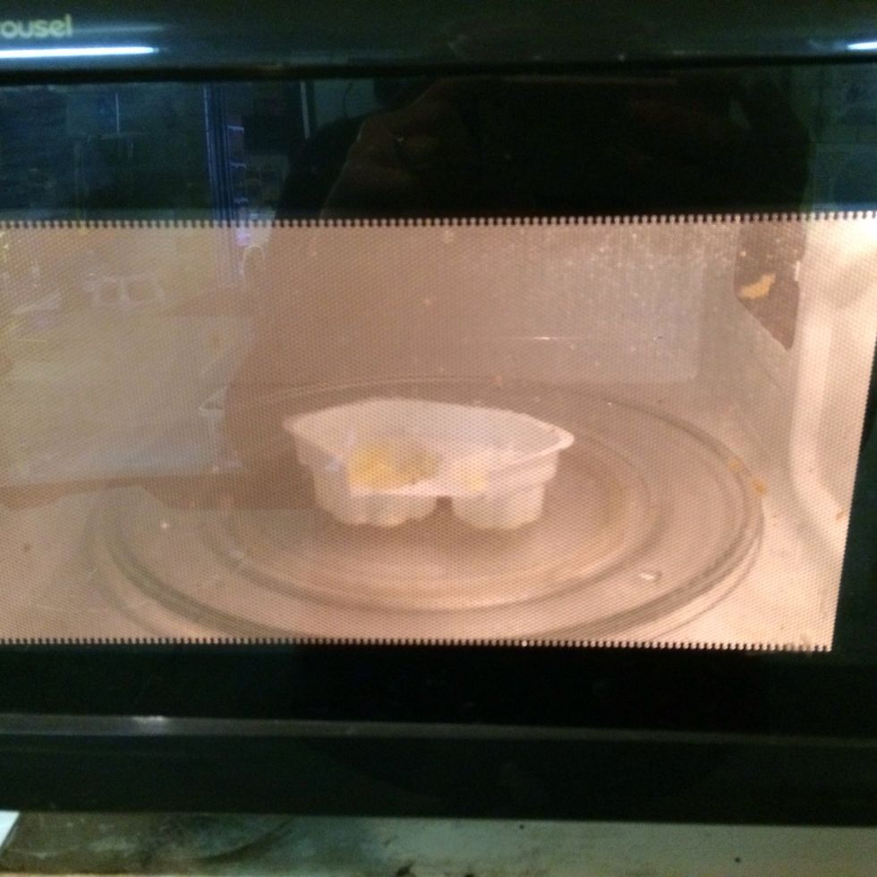 COMPLETE PART 1 Kracie Popin Cookin DIY Cake Instructions--after tapping tray to release air bubbles, Put tray in Microwave for 12 seconds (1000-1500watt)- if you see bubbles, STOP!