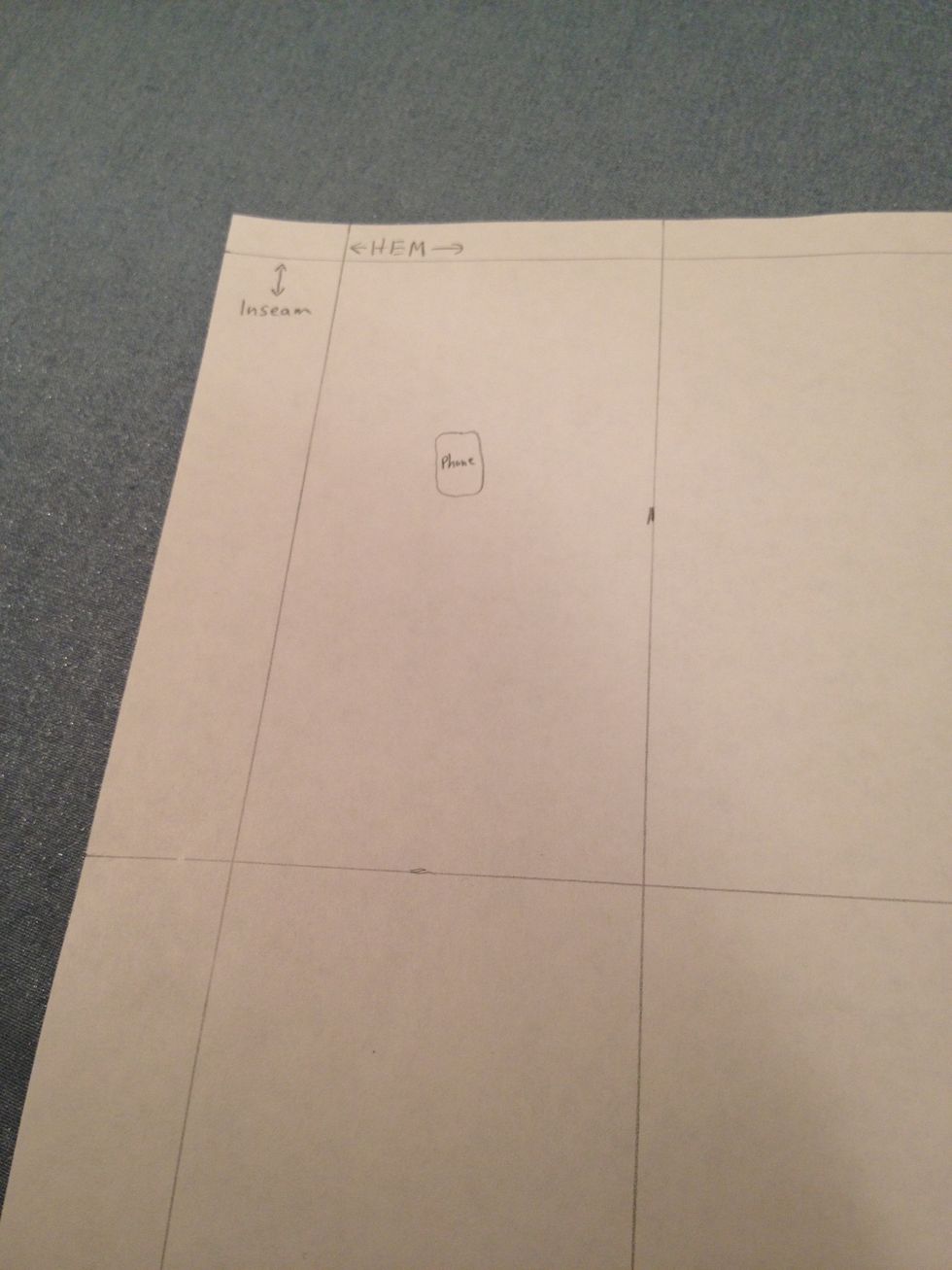 Complete the lines for the tick marks you just made. Use the ruler to make sure the lines aren't crooked.