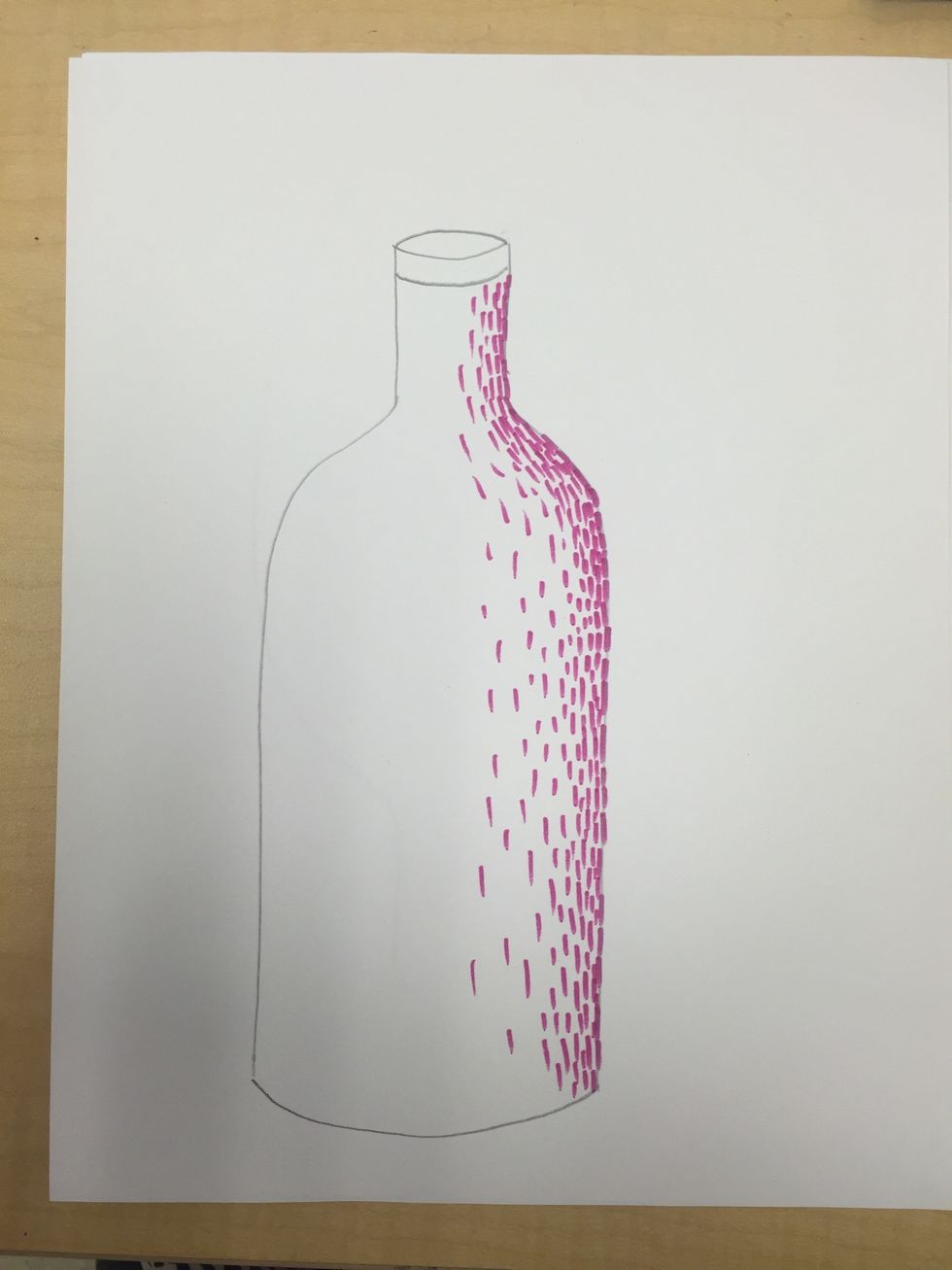 Complete the right side of your bottle with value.