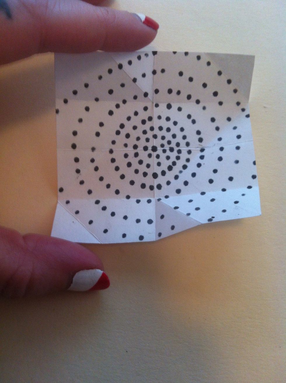 Completely unfold.
