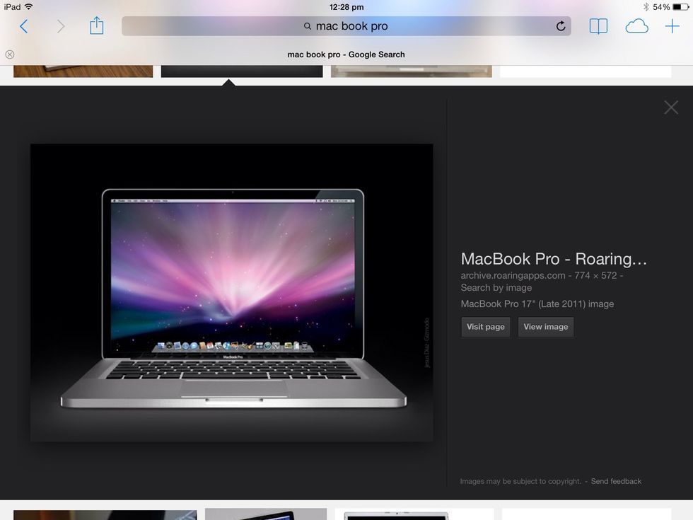 Computer and then select the application.....