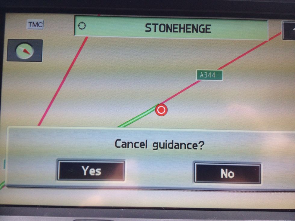 Confirm you want to cancel.