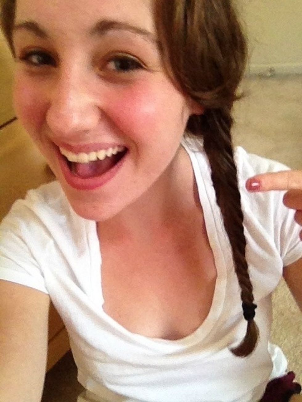 Congratulations! Now you know how to make a fishtail braid. Like this Snapguide and feel free to comment in the comment section :D