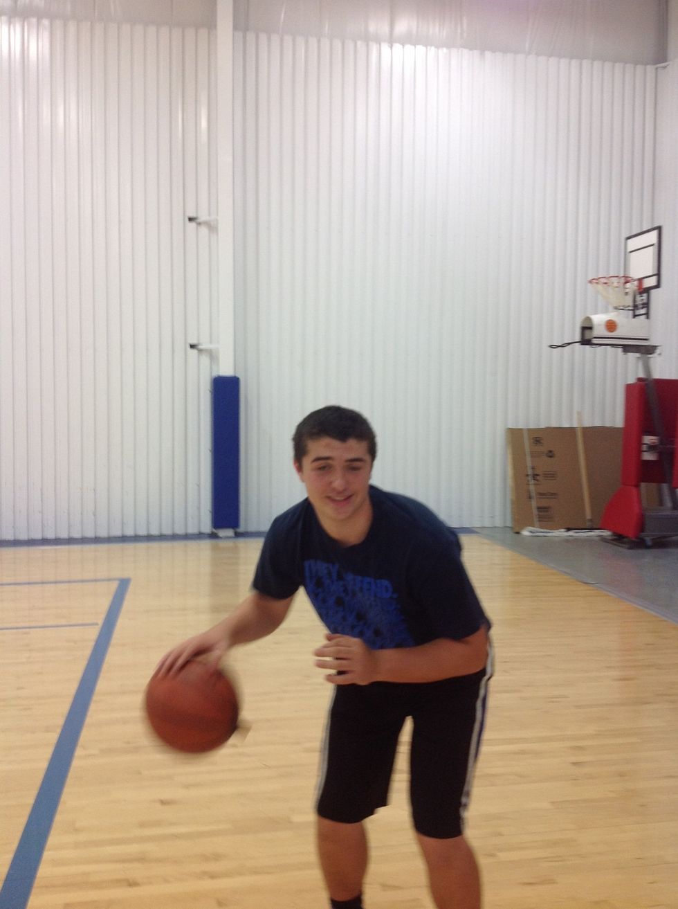 Congratulations, you can now dribble!