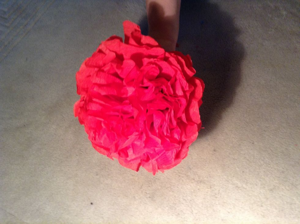 Congratulations! You have made your tissue paper flower!!