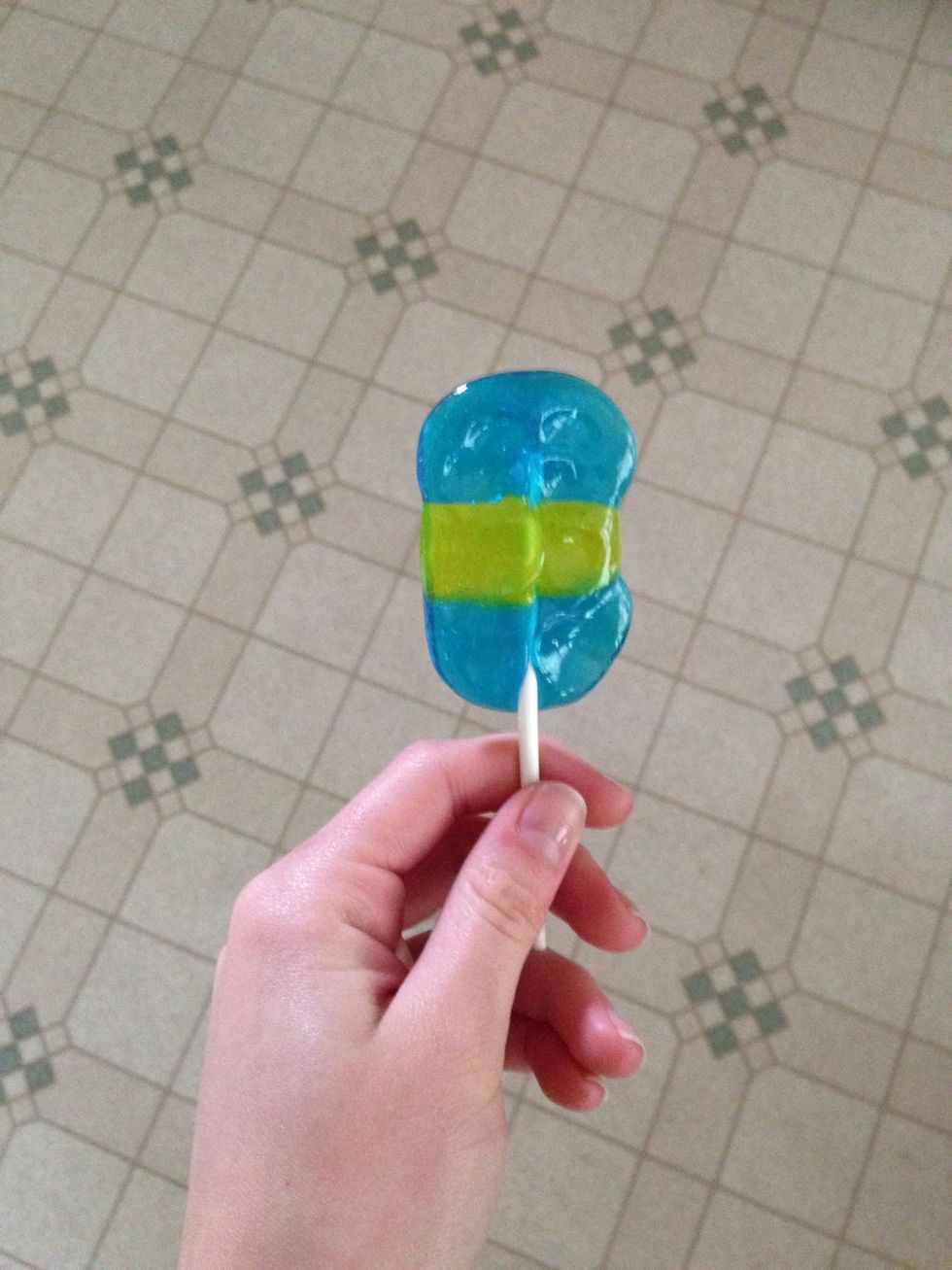 Congratulations you have made your very own jolly rancher lollipops!!
