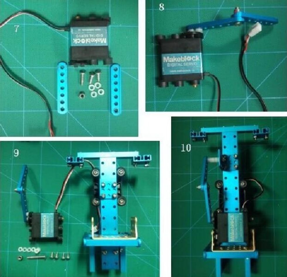 Connect the bar linkage with steering angine