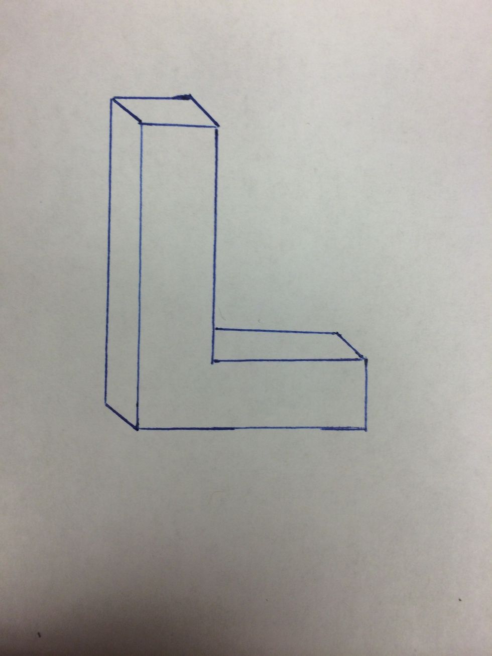 connect the extensions and make them straight with your straight edge