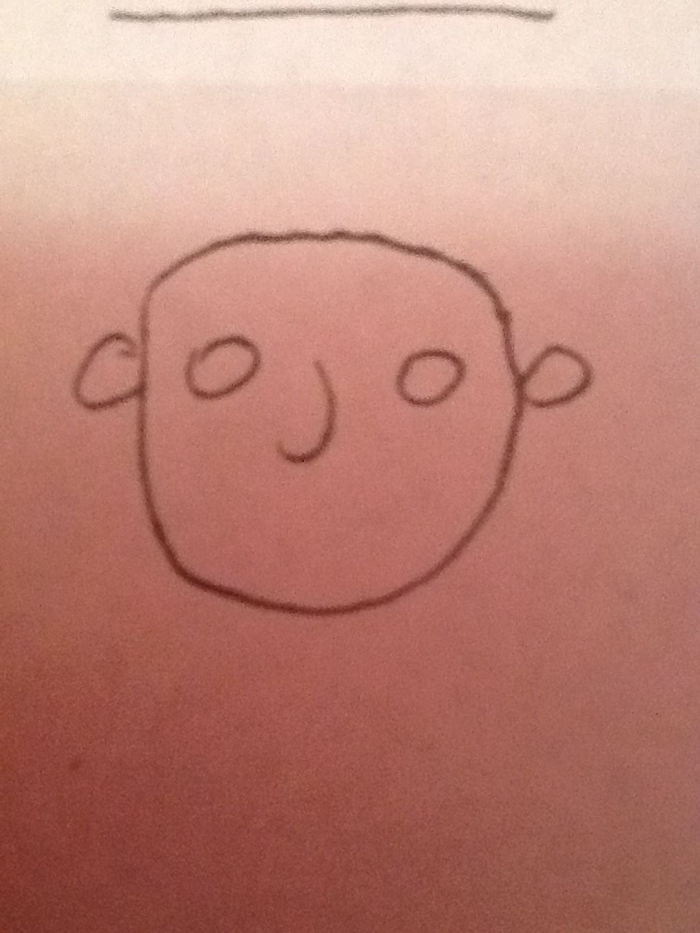 Connect the two ds once again with a much deeper half circle ish shape