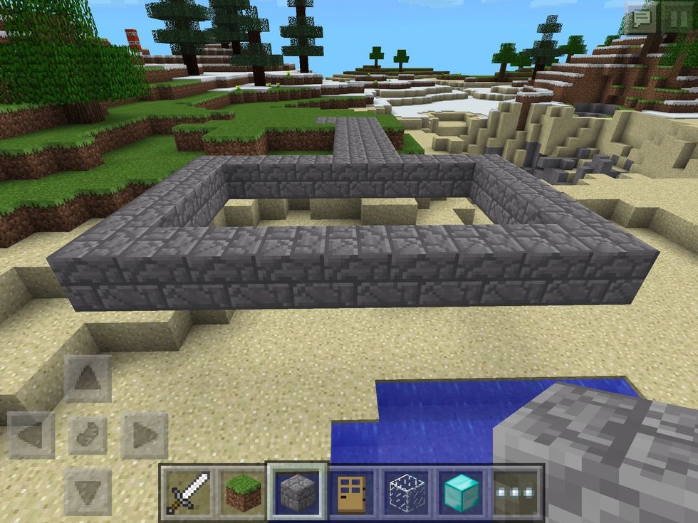 Connect them all together to look like this.