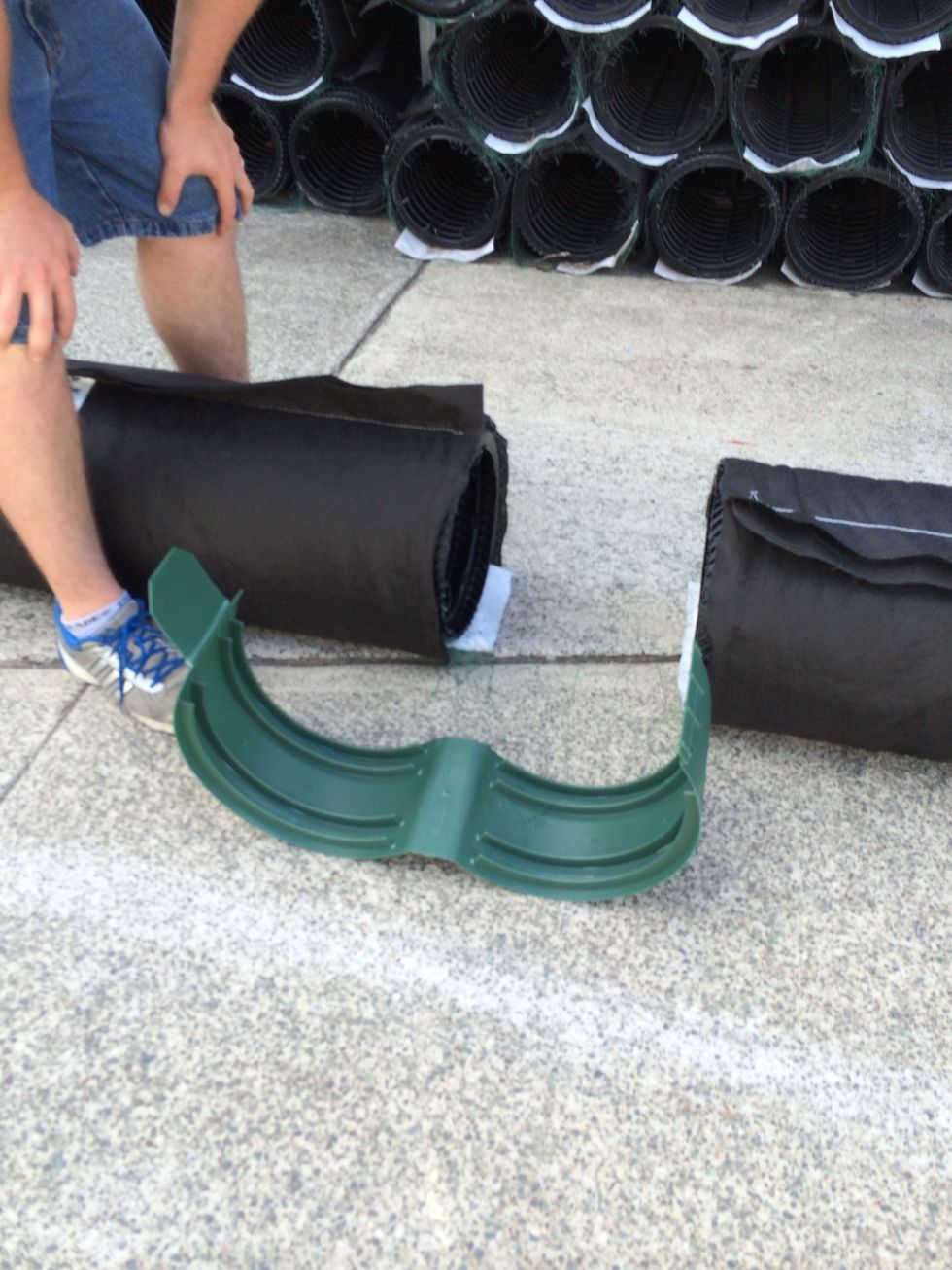 Connecting Advanced Enviro-septic (AES) pipes is very simple using the AES snap on coupling.