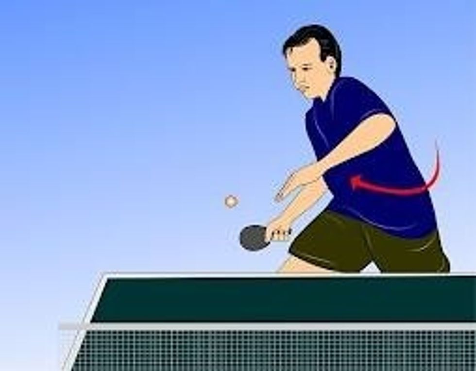 How to hit a table tennis topspin forehand B+C Guides