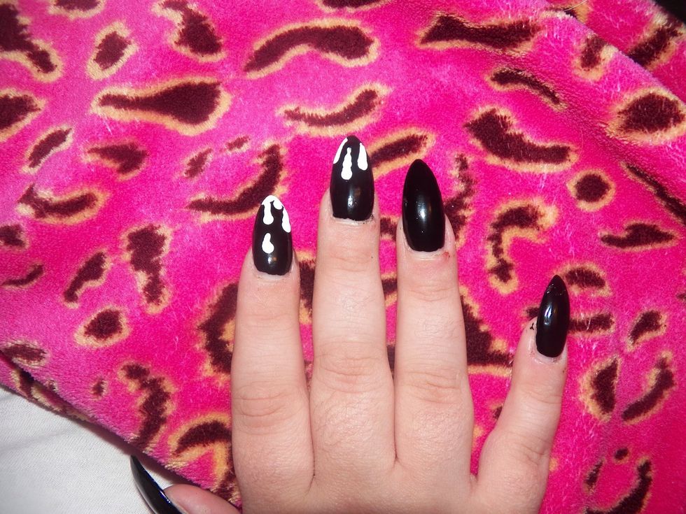 Continue adding small drips.