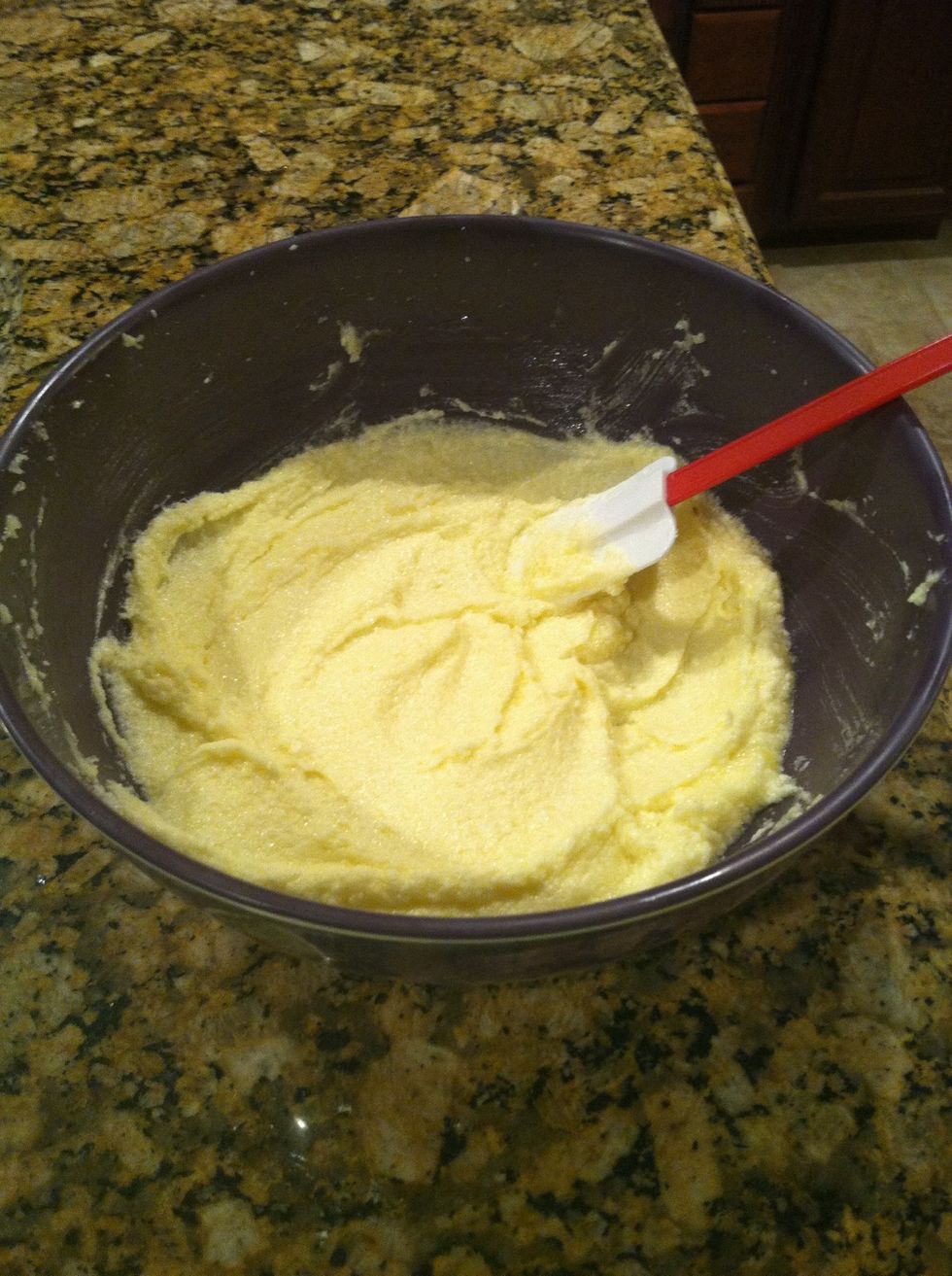 Continue beating at medium speed until very light and fluffy, a few minutes.