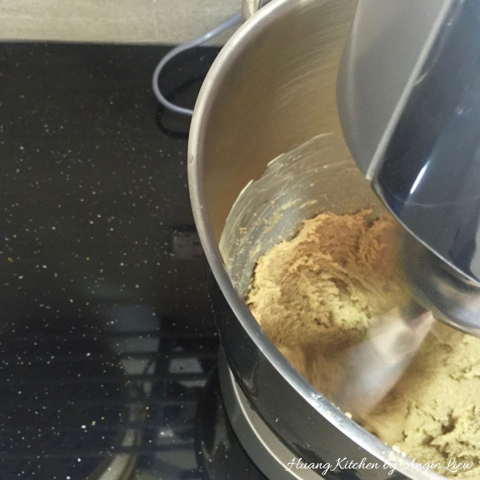 Continue beating until mixture is light and fluffy.