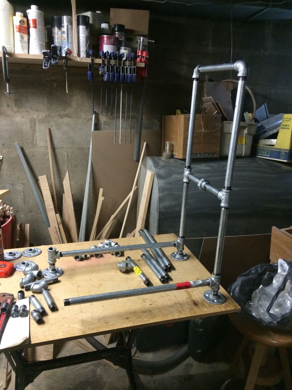 Continue building piece by piece.