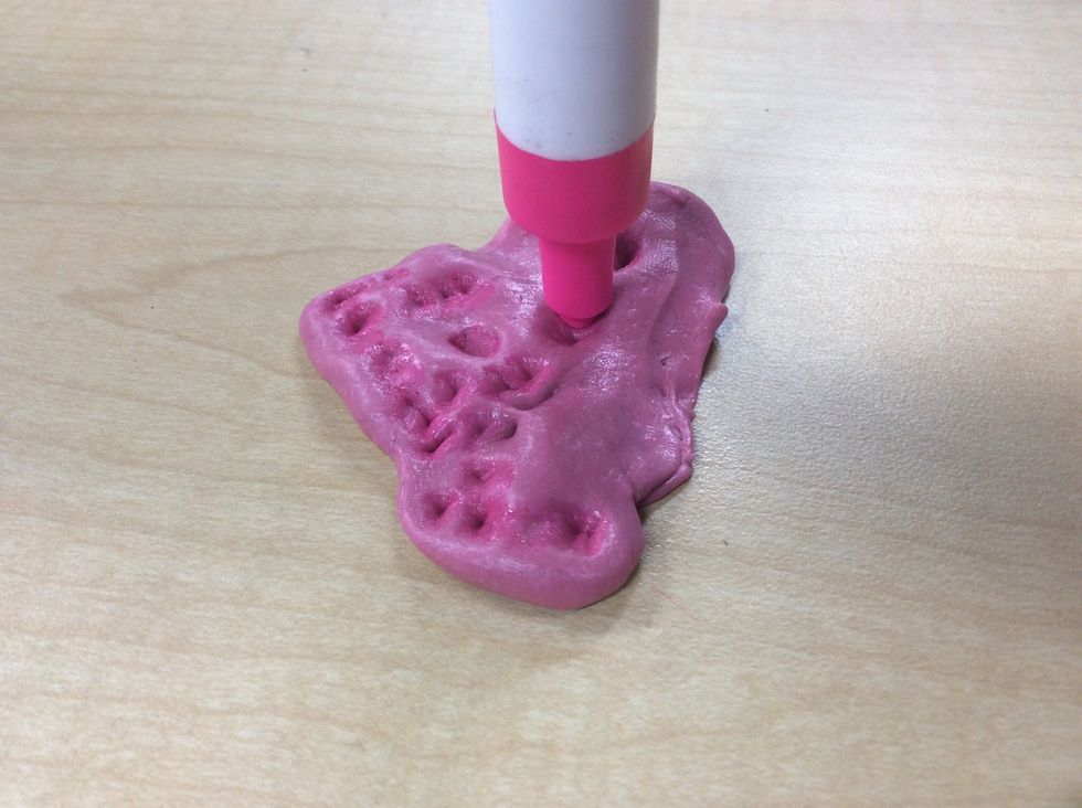 Continue doing it till it's full