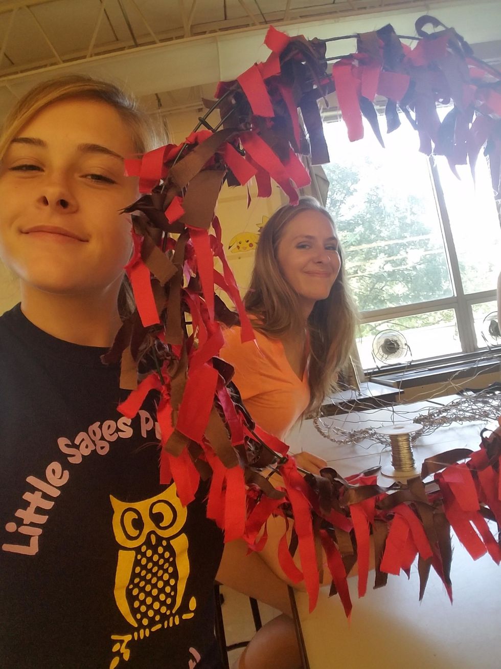 Continue doing steps 3-5 for each color of fabric