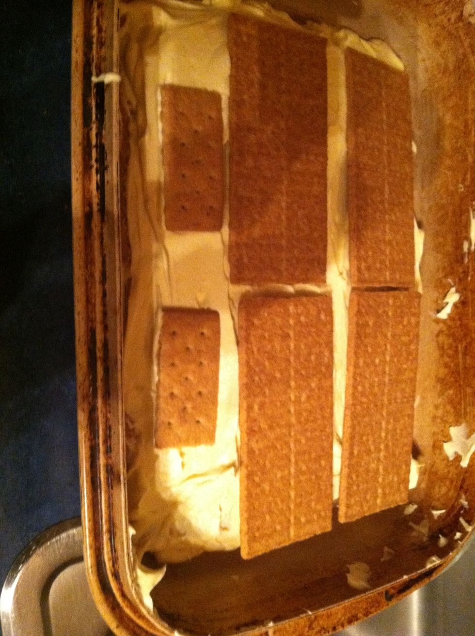 Continue doing this untill you are out of mixture