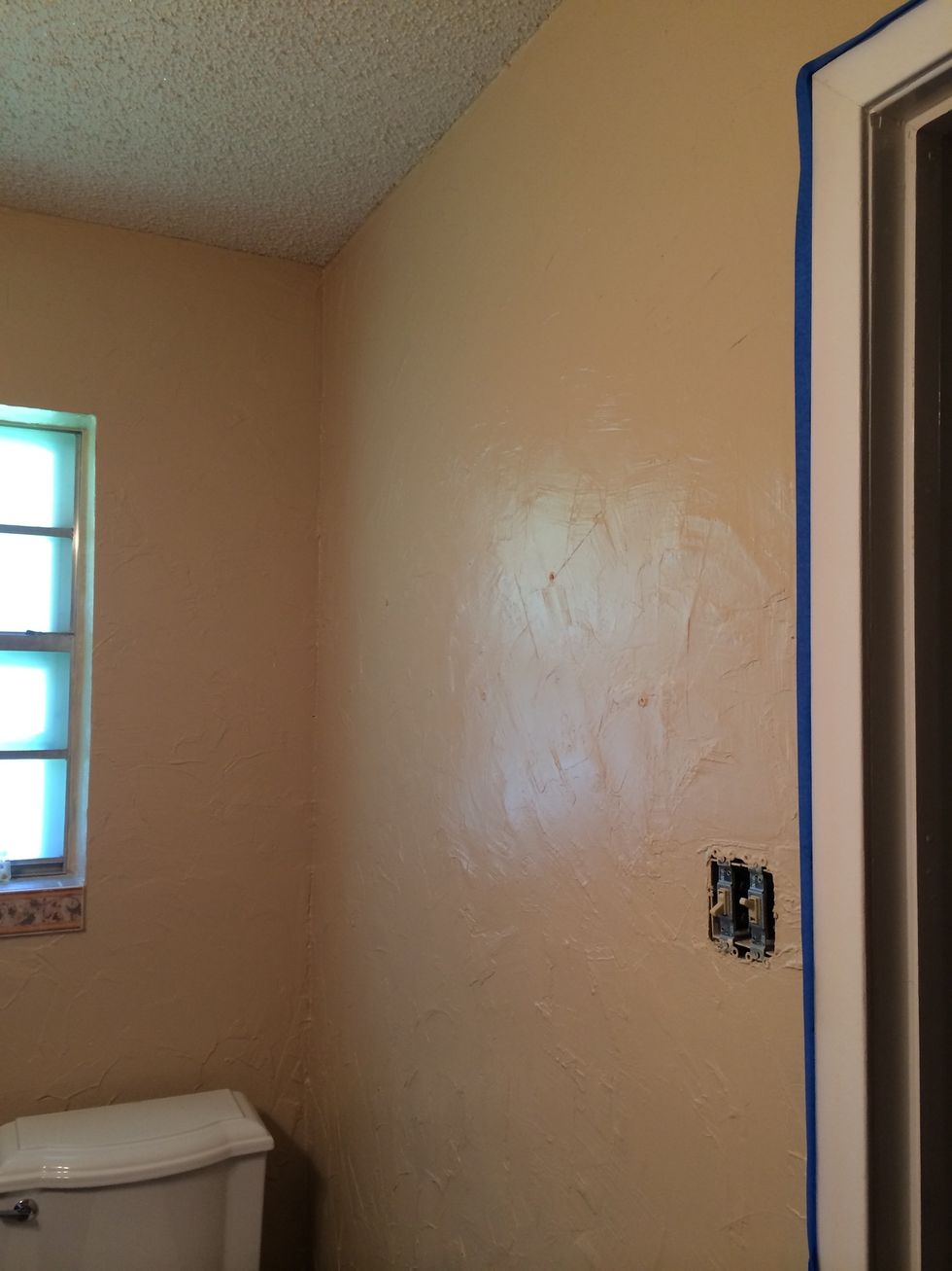 Continue painting! Make sure that if you drip you clean it up with a paper towel right then. Don't wait! And as gross as it sounds, a little spit on the paper towel works great.