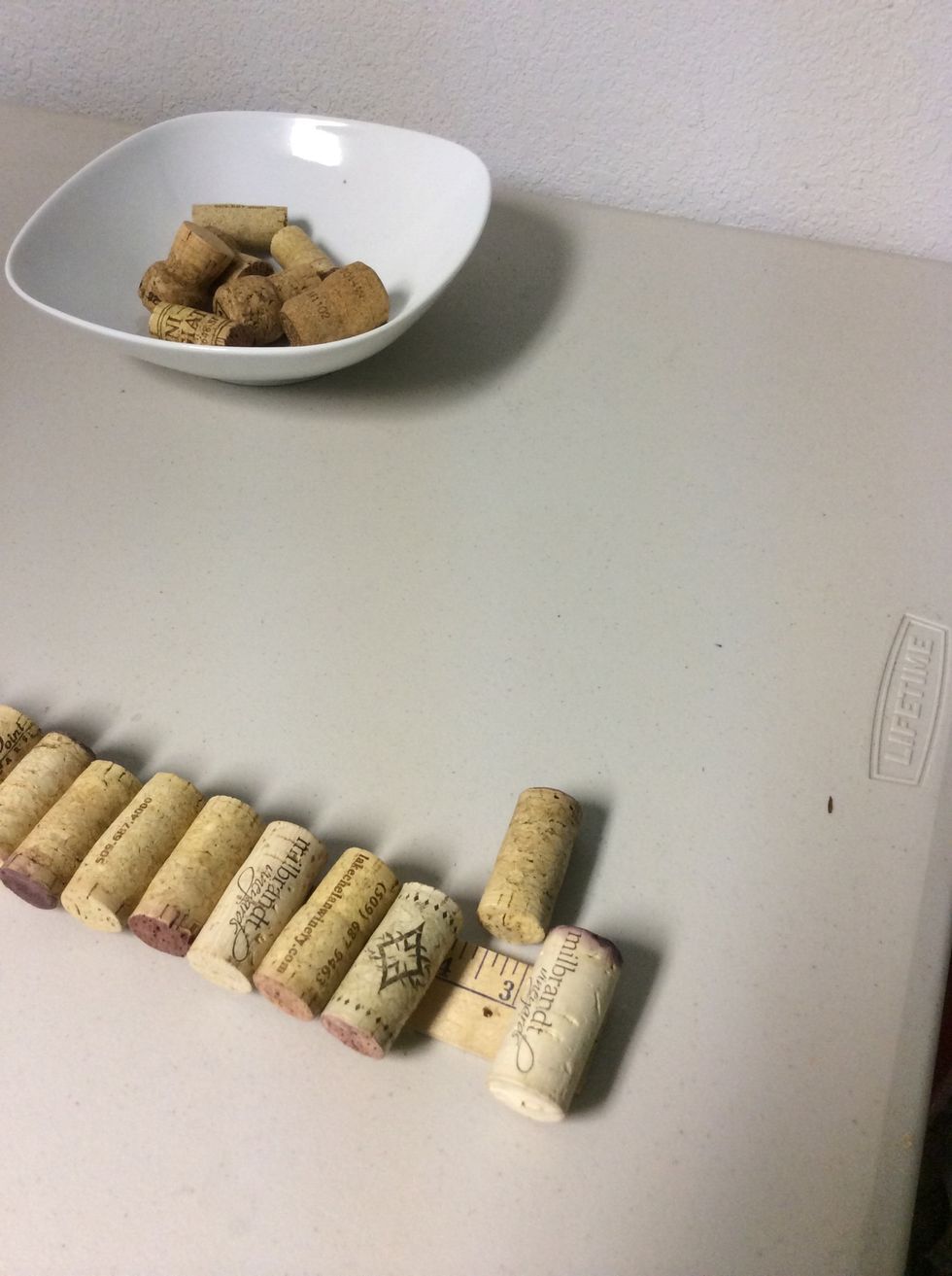 How to make a bulletin board yard of corks B+C Guides