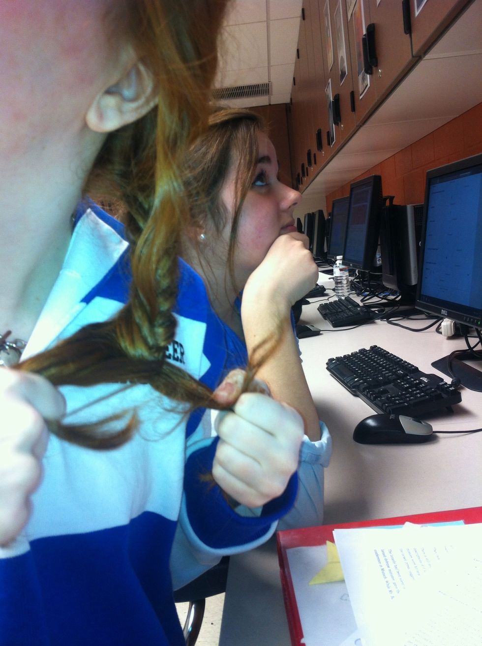 continue repeating and tightening every time