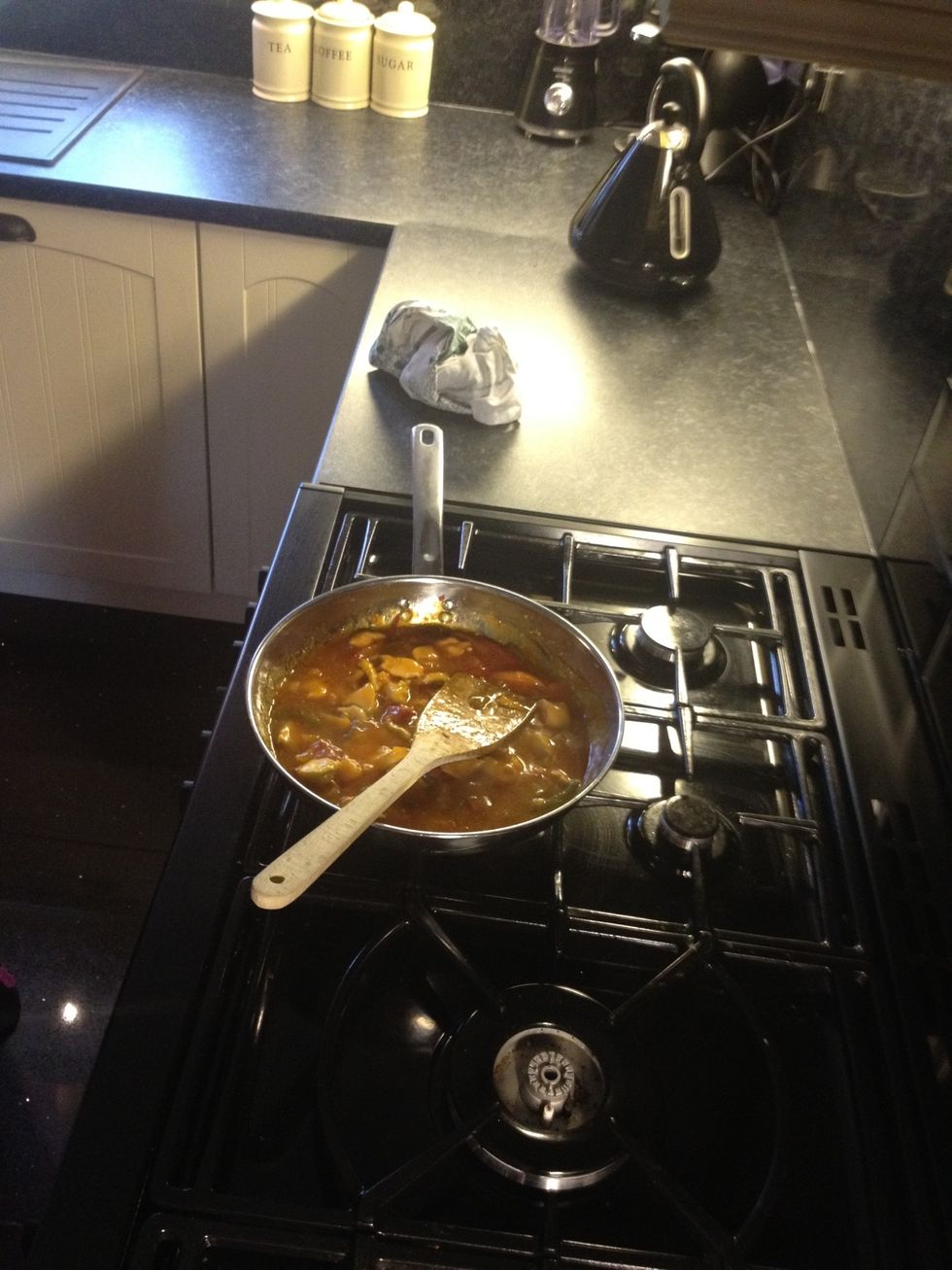 Continue Stirring sauce