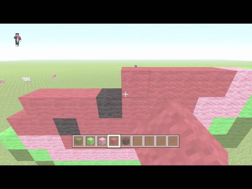 Continue that pattern till as tall as u like