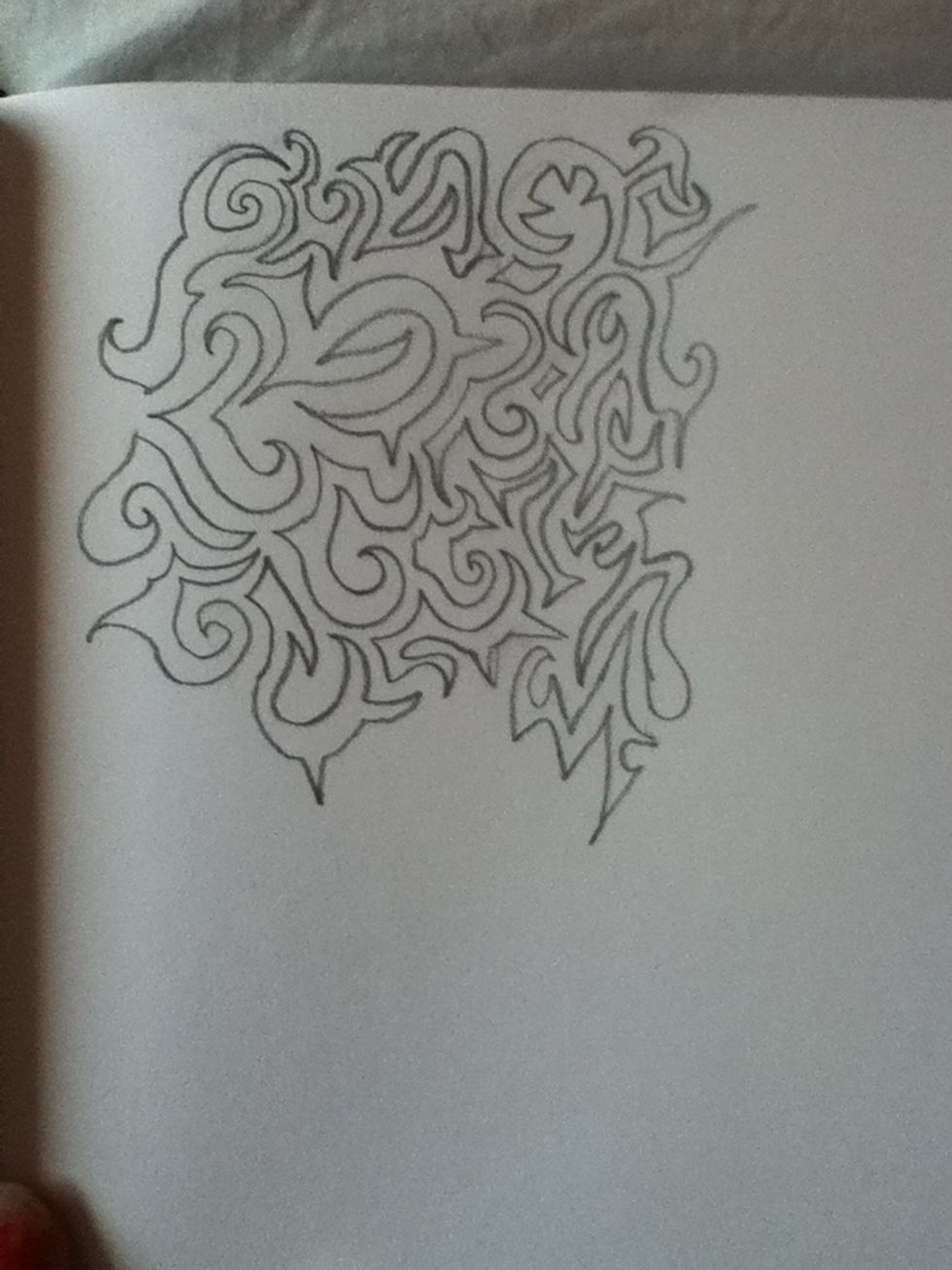 Continue these steps until you have filled your space.