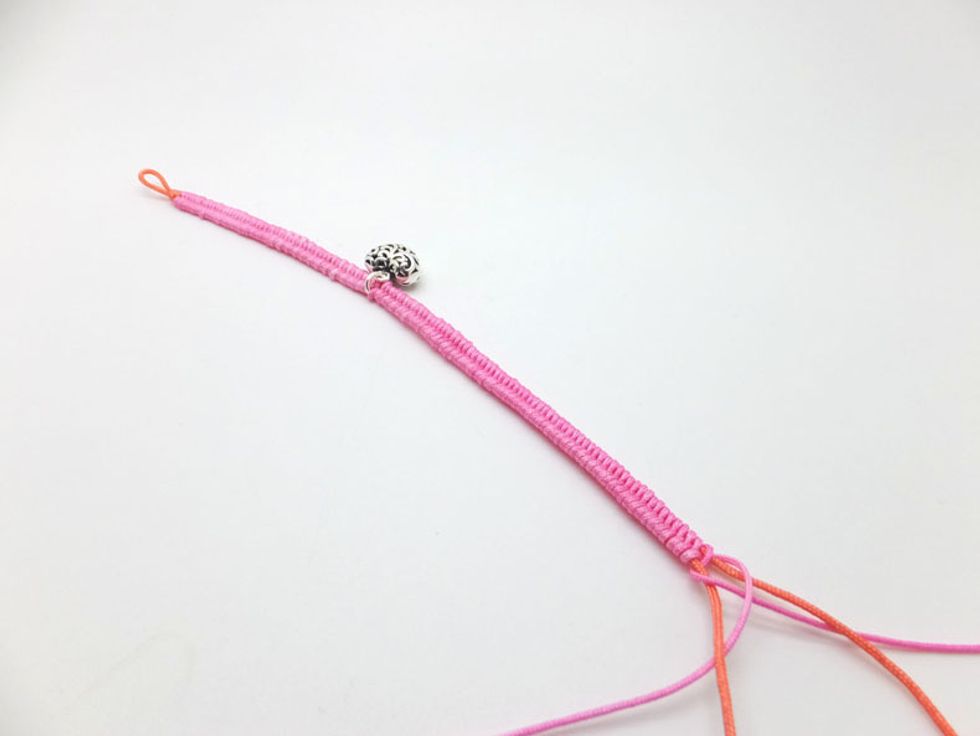 Continue to braid until you reach the desired length.