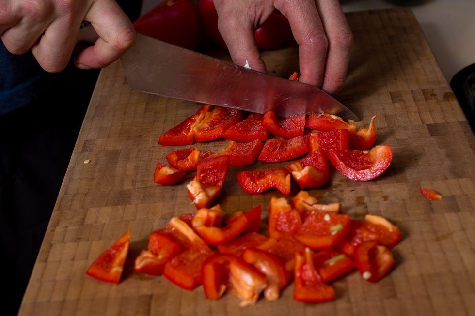 Continue to chunk em up.