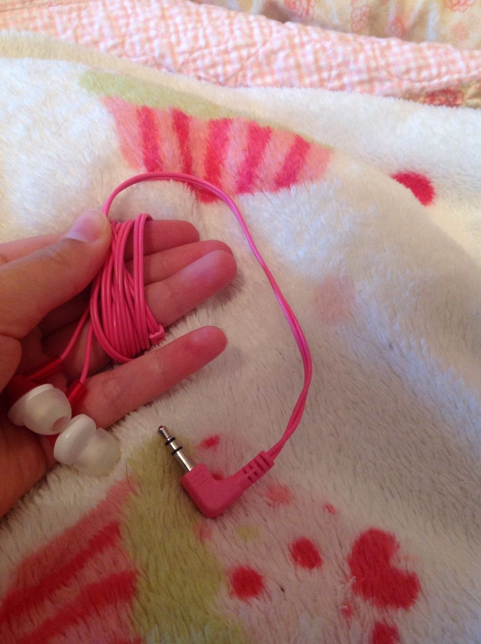 Continue to wrap them around 3 fingers. Keep some left (not wrapped around) for the next step