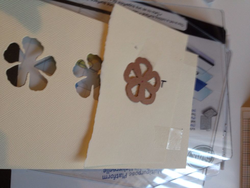 Continue until all flowers are cut out.