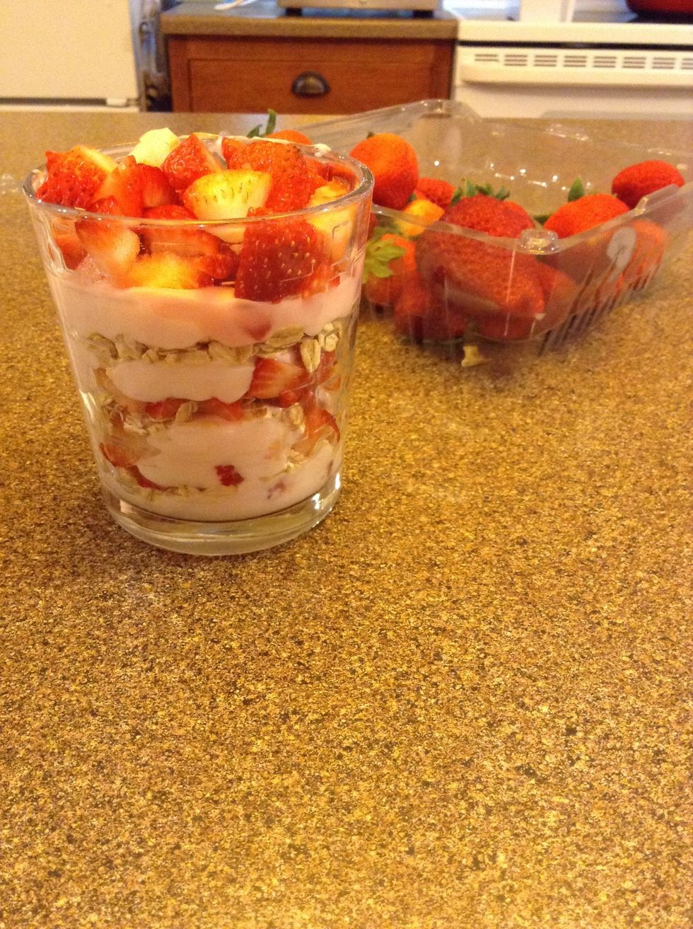 Continue until cup is full