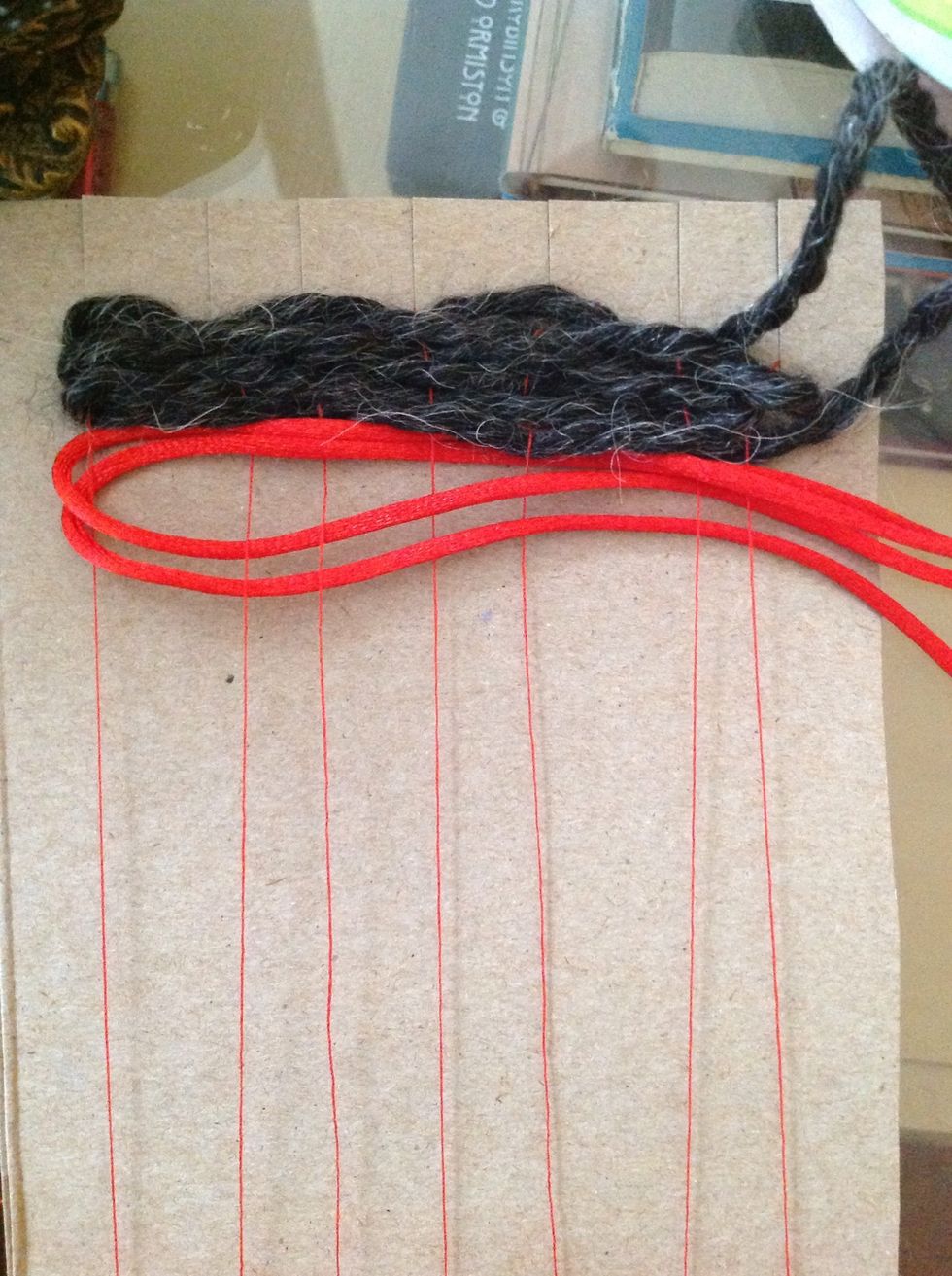 Continue until you are out of string.