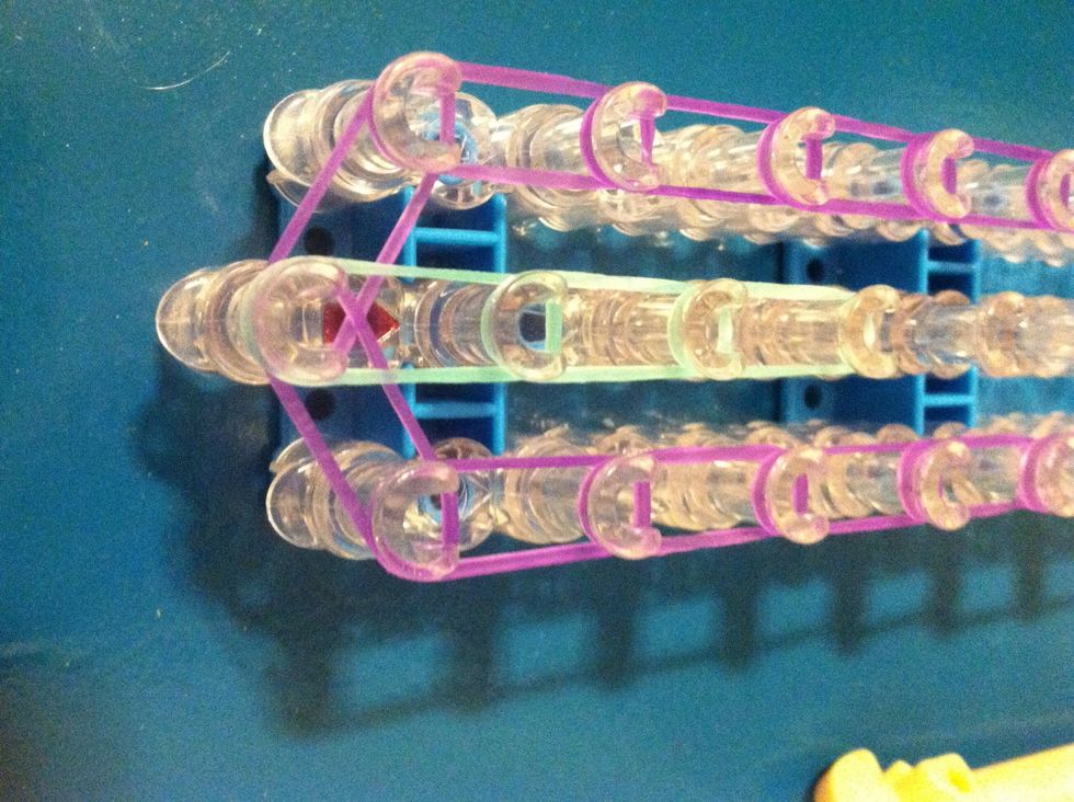 Continue up that row until the top