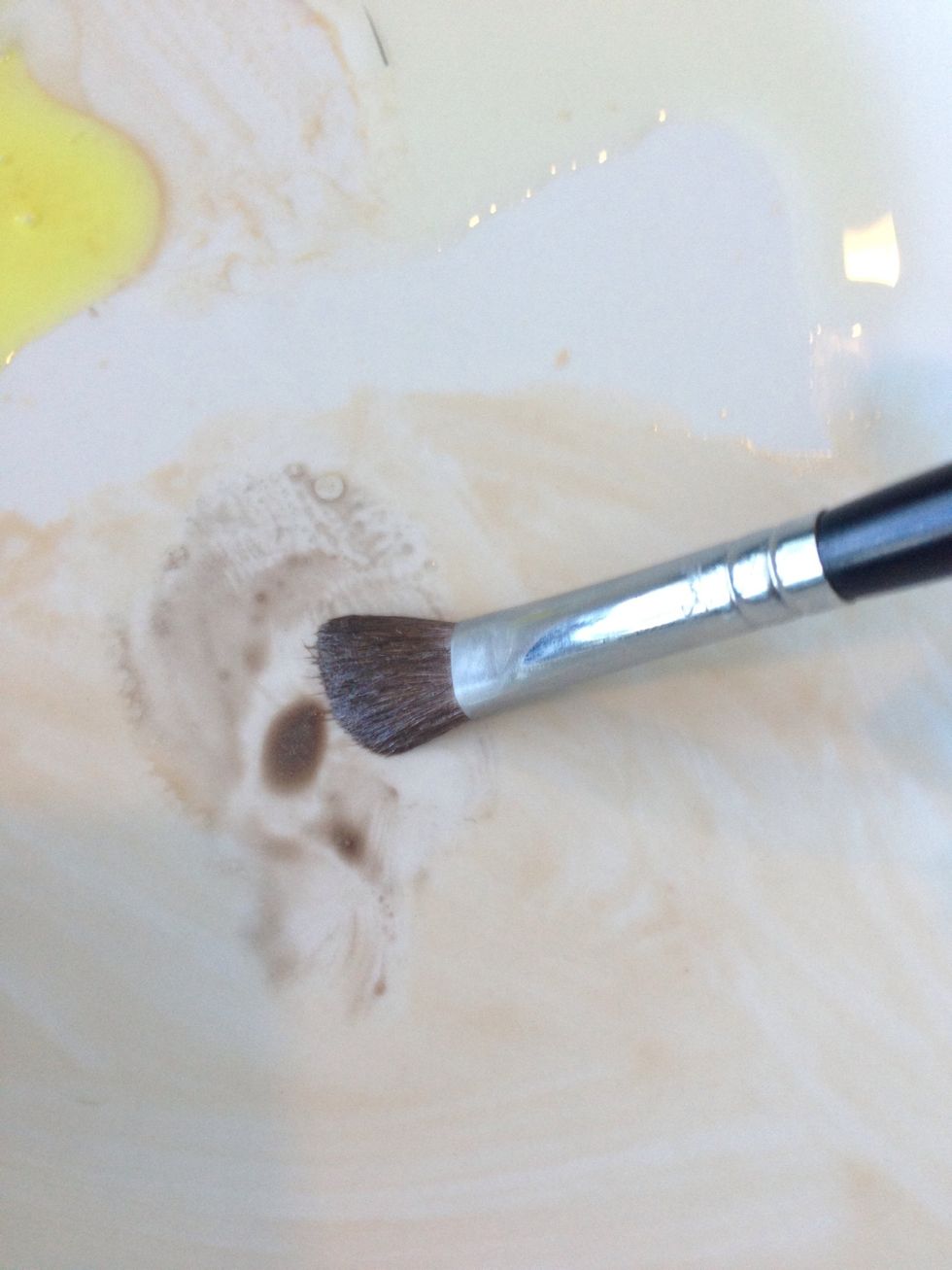 Continue with other brushes ..add more of the detergents if require