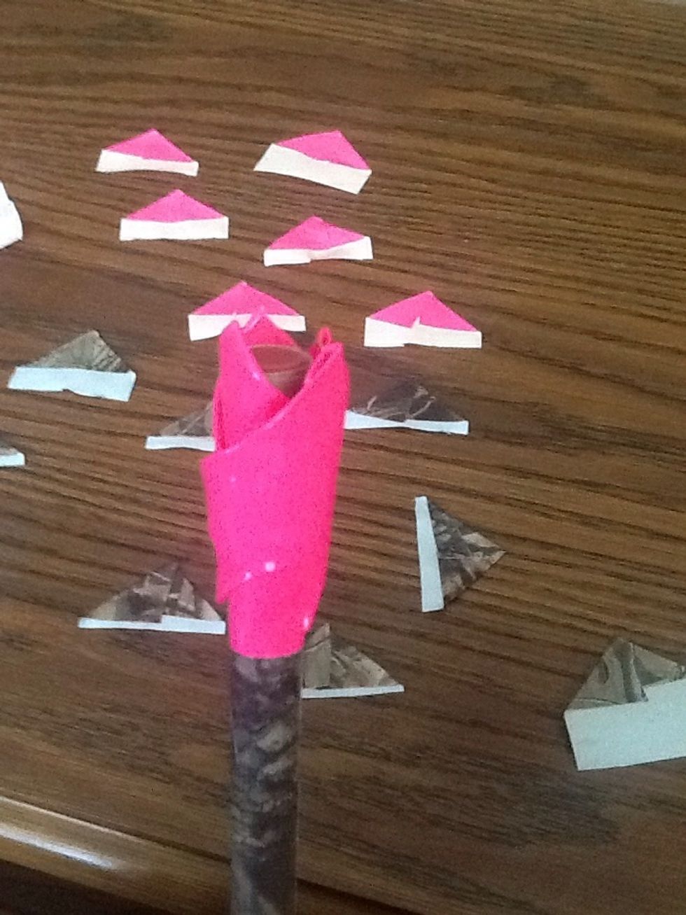 continue with the same color for the first round